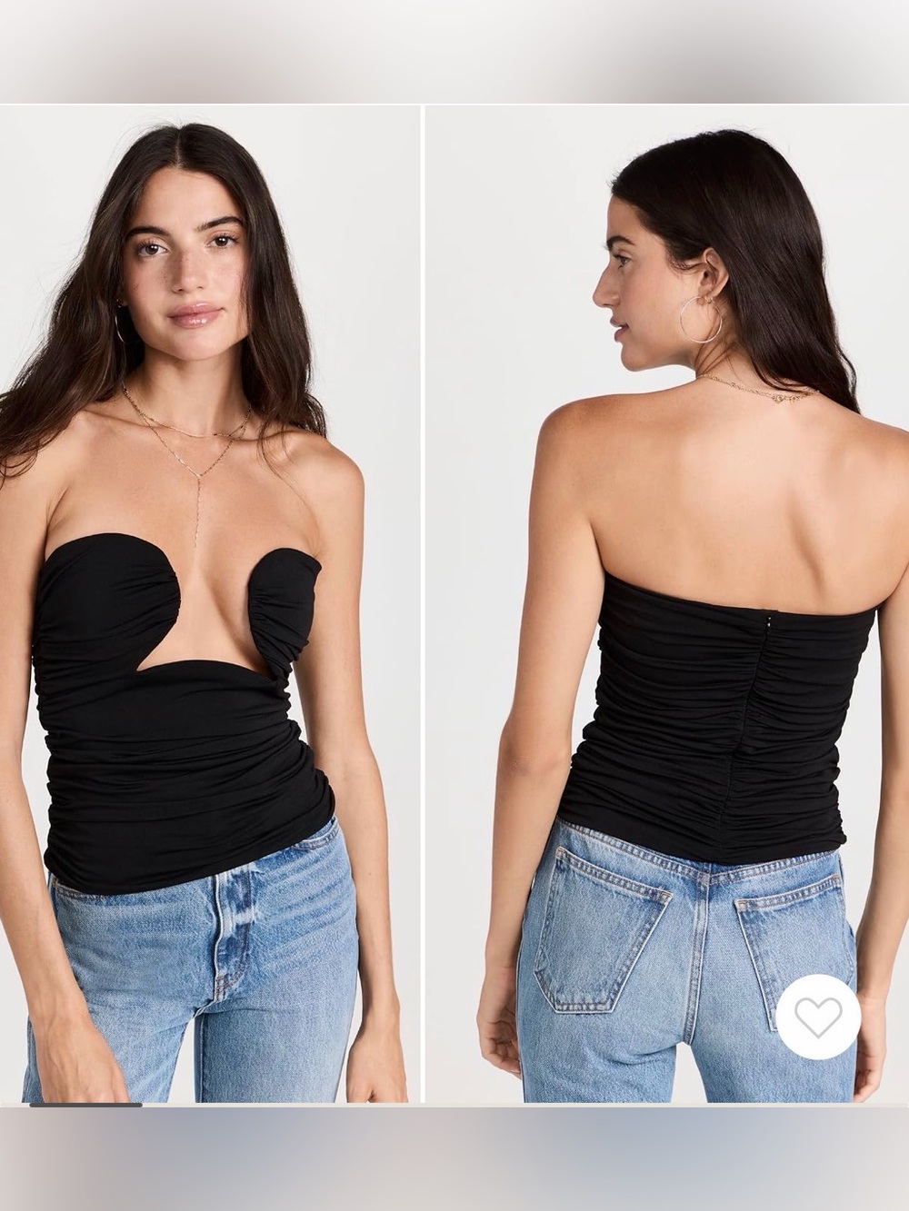 Pixie Market Dominique Wire Bustier Top